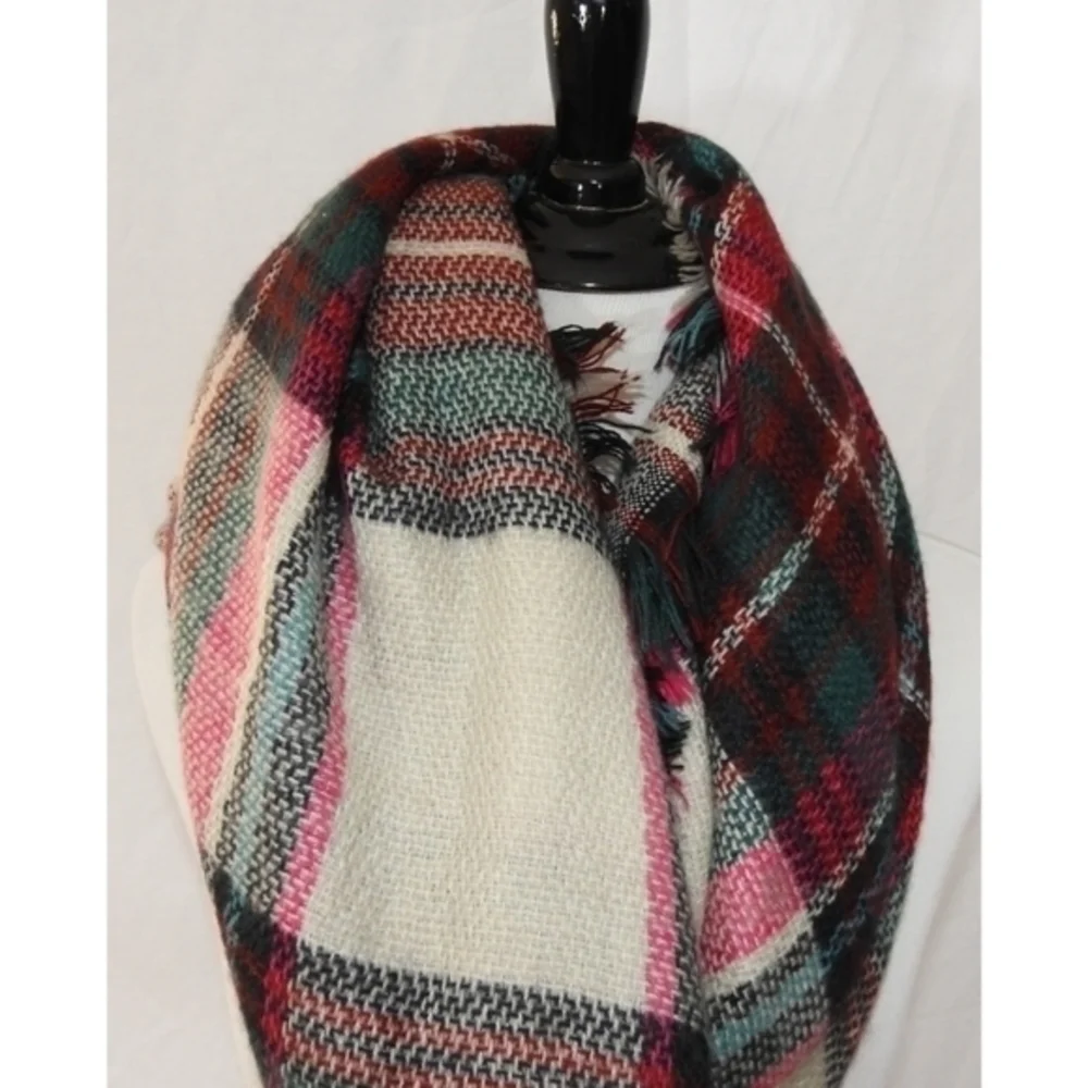 Tartan Plaid‎ Blanket Scarf